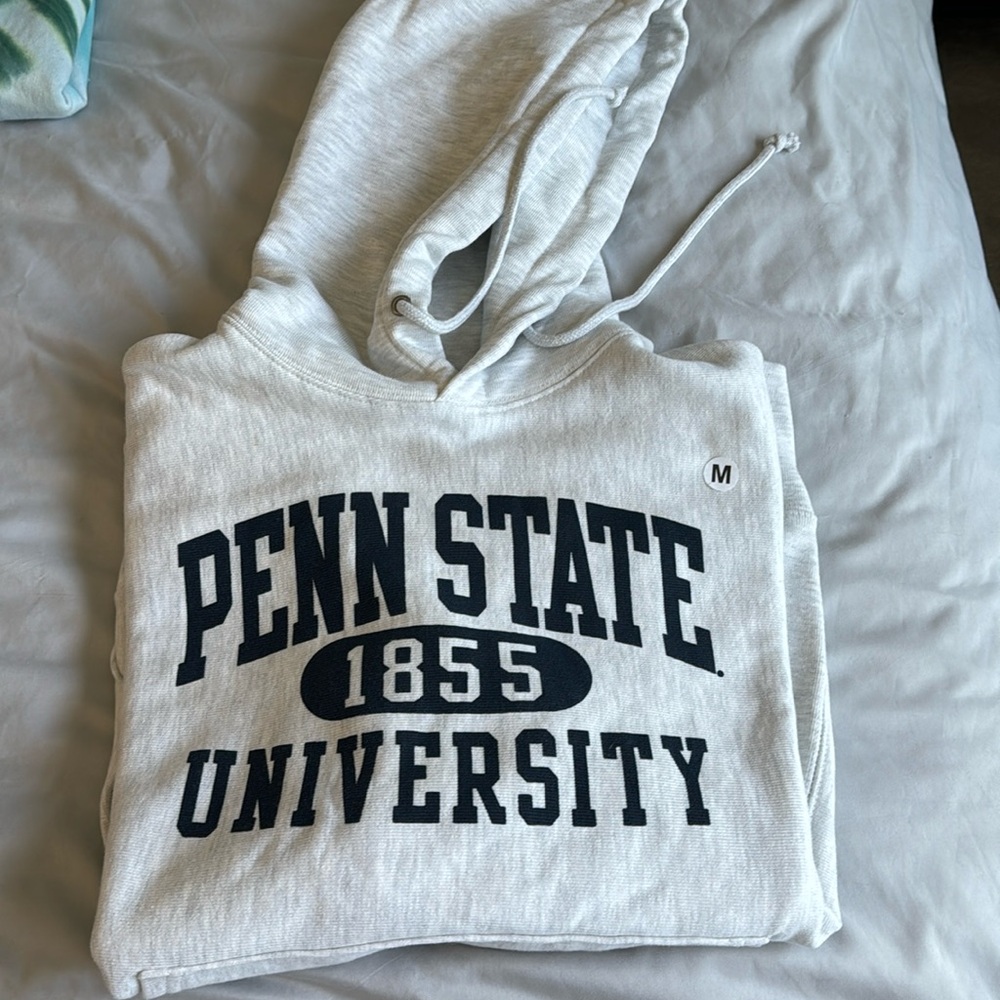 Champion reverse weave Penn state hoodie, M, brand NWT